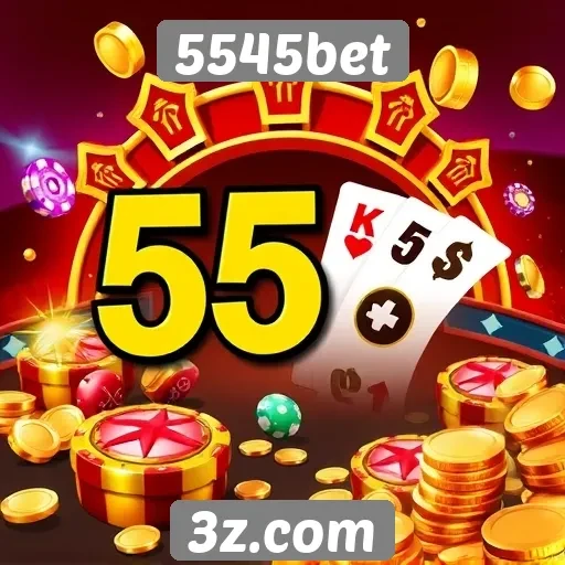 5545bet oferece variedade de jogos de cassino online