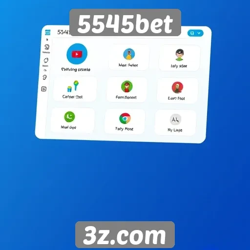 Facilidade de uso da interface no 5545bet